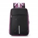 Anti-theft Travel Shoulder Bag Business Backpack Charging Laptop Computer Bag