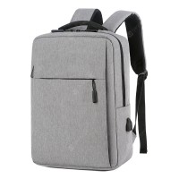 Light Business Oxford Cloth Waterproof Backpack USB Charging Computer Backpack