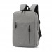 Men's Shoulder Bag with USB Charging Port Outdoor Computer Bag Casual Solid Color Backpack