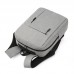 Men's Shoulder Bag with USB Charging Port Outdoor Computer Bag Casual Solid Color Backpack