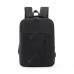 Men's Shoulder Bag with USB Charging Port Outdoor Computer Bag Casual Solid Color Backpack