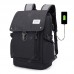 Computer Backpack Shoulder Bag USB Charging Outdoor Security Backpack