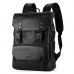 Men and Women Crazy Horse Leather Backpack Fashion Trend Large Capacity Simple Travel Backpack