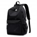 Leisure Student Schoolbag USB Charging Travel Men's Backpack Can be Printed