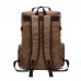 Men's Canvas Backpack Large Capacity Computer Bag Casual Multi-purpose Korean Trend Travel Backpack