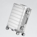 90FUN Metal Travel Suitcase Luggage Carry on Spinner All-direction Wheel Suitcase 20 Inch for Men Women