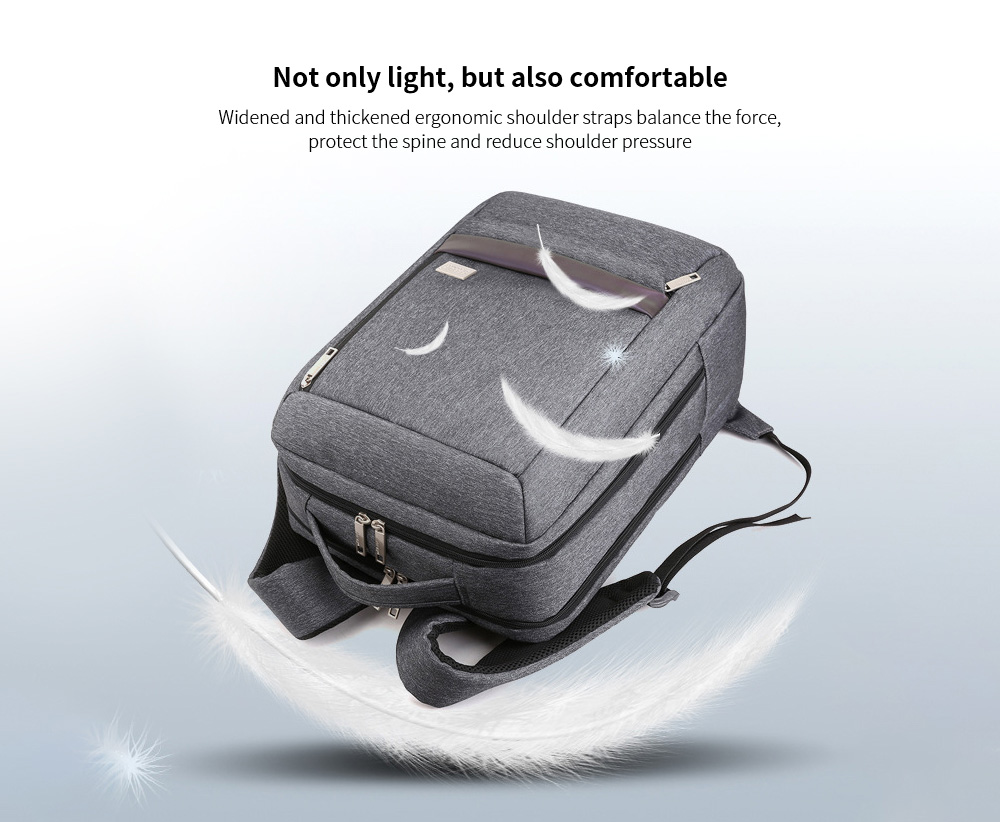 Waterproof Nylon Travel Bag Large Capacity Backpack Not only light, but also comfortable