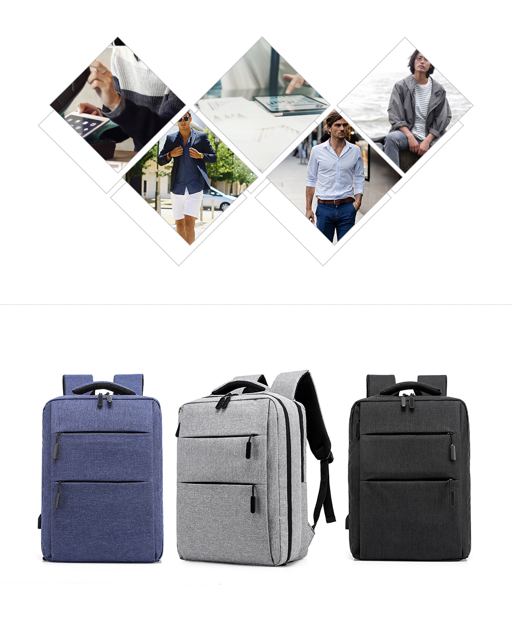 Business Backpack Application and Colors