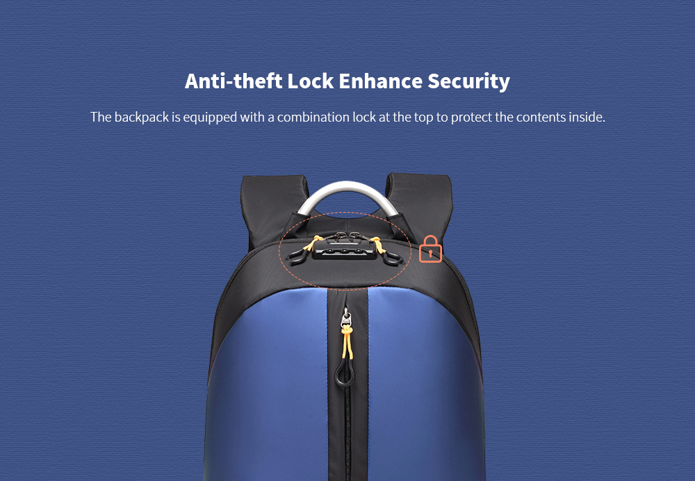 Tian Bow Anti-theft Backpack  Lock