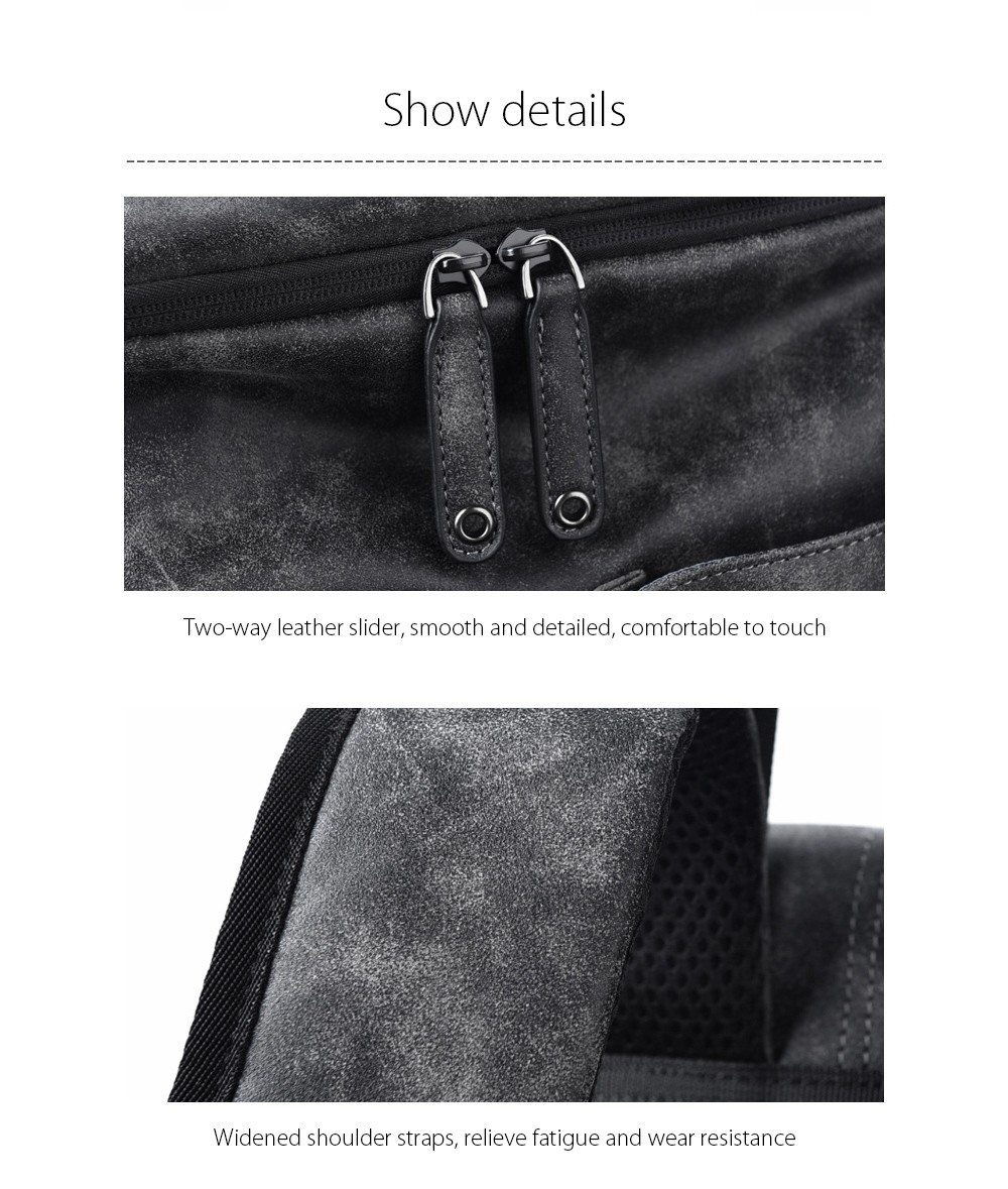 Korean Men's Doubles Shoulder Bag details