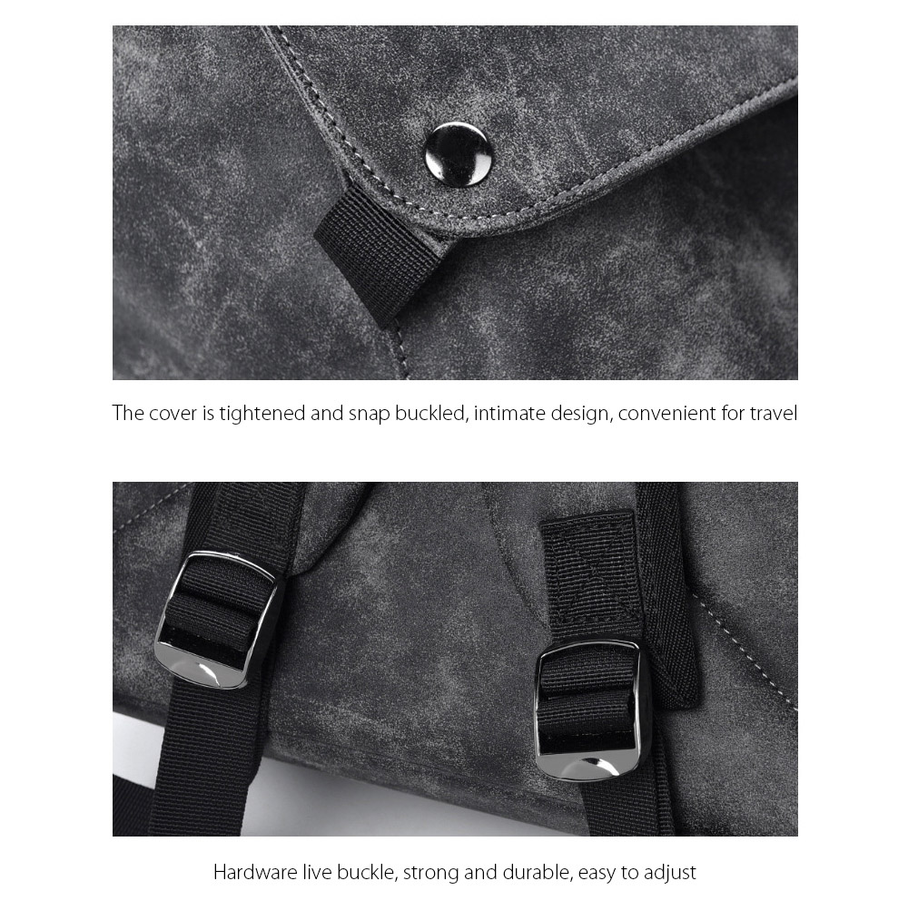 Korean Men's Doubles Shoulder Bag details