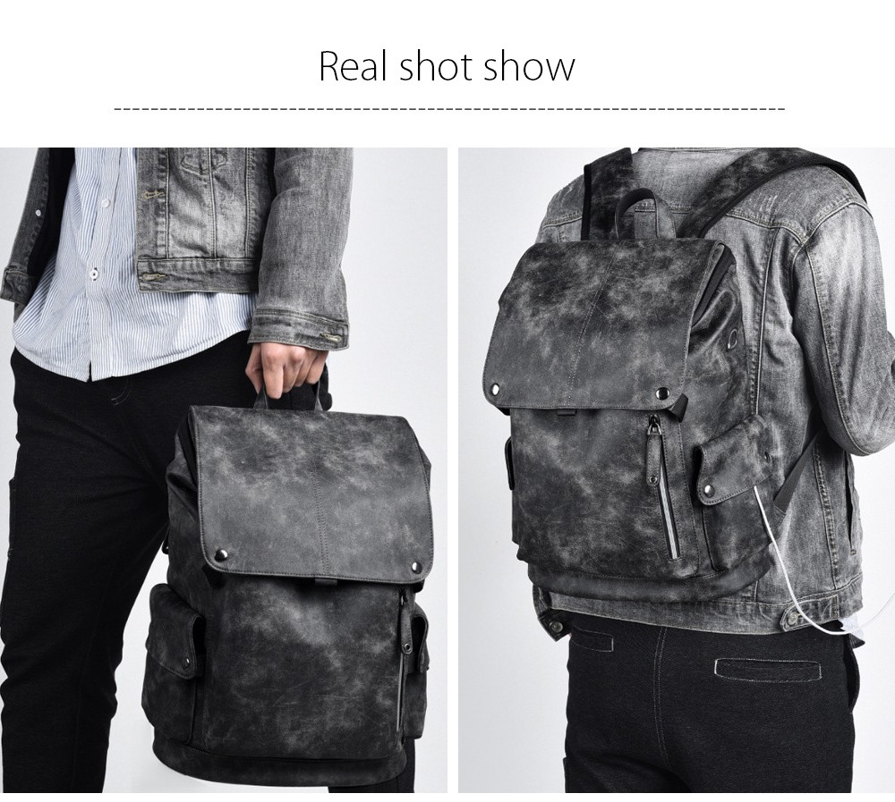 Korean Men's Doubles Shoulder Bag show