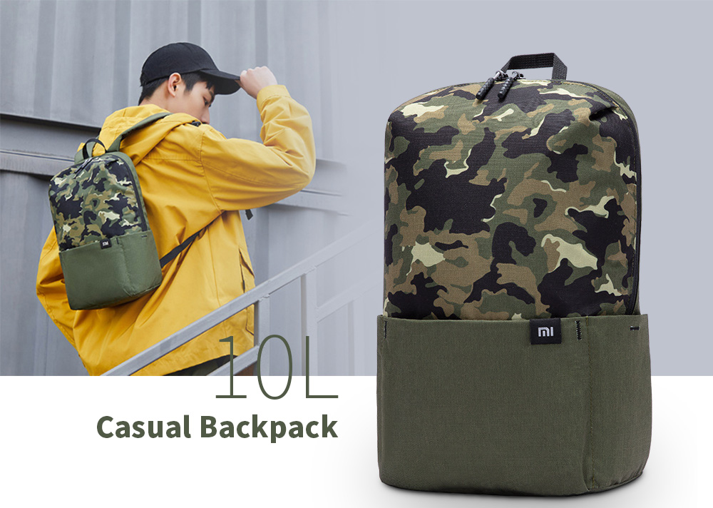 10L Backpack Camouflage Casual Travel Shoulder Bag