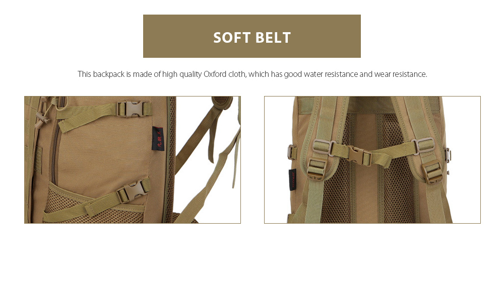 Exercise Special Outdoor Camouflage Backpack Soft Belt